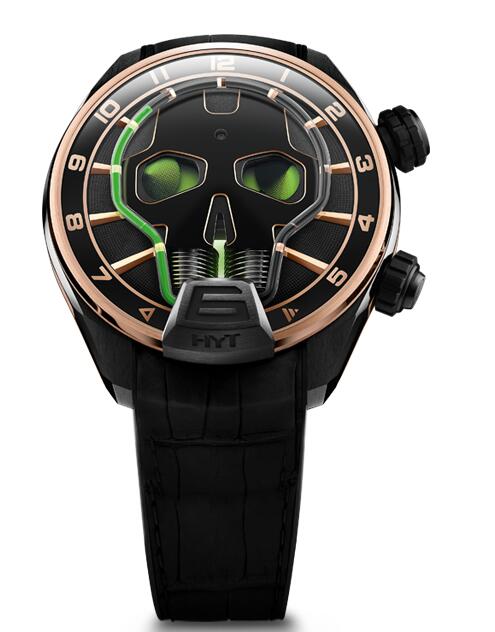 Replica HYT Skull Light 151-DG-44-GF-AB watch